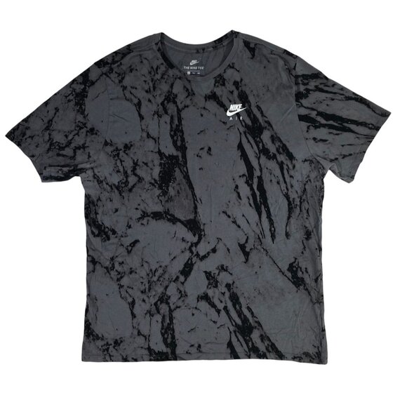 Nike Air Mens XXL Marble-Print Tee With "Goddess Of Victory" Graphic On Back - Picture 1 of 6